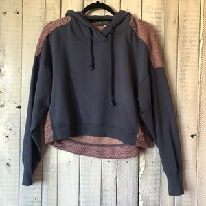 Anthropologie Karla Hoodie - Blue Sapphire Night